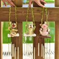 thumbnail image 2 of SDFGTstore Lovely Sitting Wind Chime Pendant Decorative Wind Chime for Enhancing Natural Atmospheres in Any Space, 2 of 15