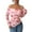 Pink, variant on CLOISE Womens Blouses Casual V Neck Shirt Graphic Long Sleeve Pullover Elegant Fall Winter Clothes Pink S