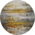 thumbnail image 2 of Addison Rugs Mayfield Premium Machine Washable Transitional Abstract Copper Round Rug, 8' x 8', 2 of 6