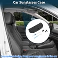 thumbnail image 2 of Unique Bargains Car Sunglasses Case for Mercedes-Benz E Class 2013-2016 Eyeglasses Holder Storage Box Plastic Black 1 Set, 2 of 7