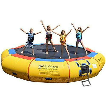 UPC: 0898698001740 | ISLAND HOPPER 17 BOUNCE N SPLASH PADDED WATER BOUNCER