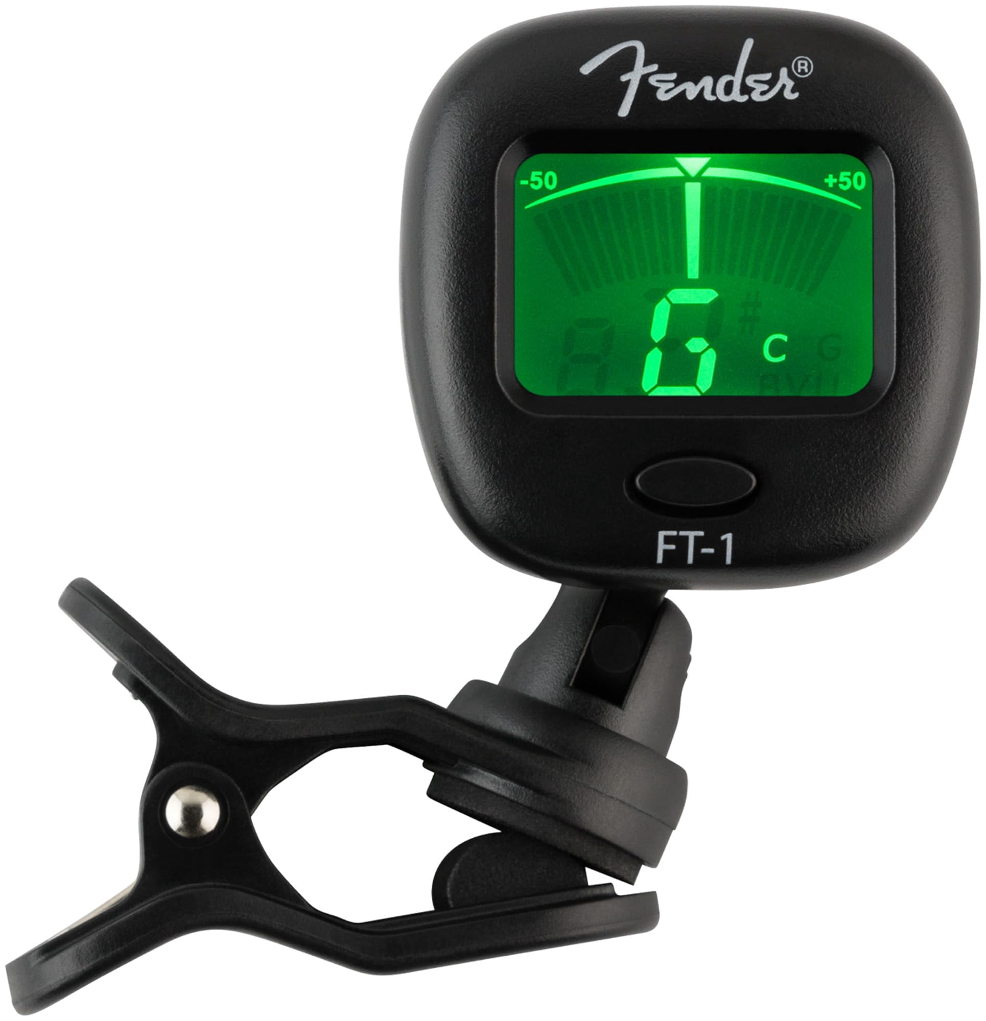 Fender Accessory Essentials Pack Bundle with Instrument Cable, Clip-On Tuner, Guitar Strap, 3-Pack Guitar Picks, and Austin Bazaar Polishing Cloth