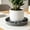Gray, variant on 22.7cm Heavy-Duty Round Plastic Plant Saucer – Thickened Water Catch Tray for Indoor & Outdoor Potted Flowers, Succulents – Breathable Base, Leak-Proof, Easy Clean – Plant Parent Essential, 1 Pack