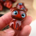 thumbnail image 3 of Shisuyan Wooden Cat Hanging Charm for Decor Brown Synthetic Material 2pcs, 3 of 8