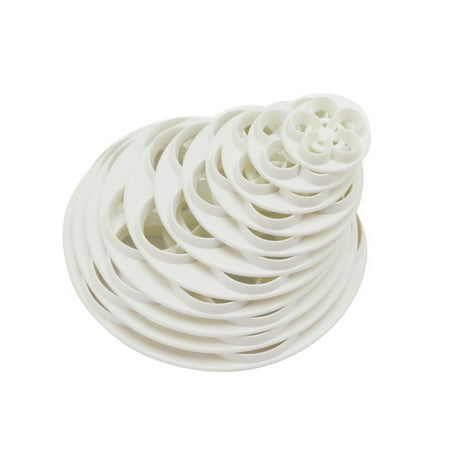 

Plastic Cookie Molds Cake Decorating Rose Flowers Baking Tools for Baking Lovers