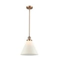 thumbnail image 3 of Innovations Lighting 201S Large Cone Cone 8" Wide 1 Light Mini Pendant - White, 3 of 7