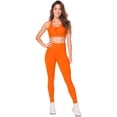 thumbnail image 2 of Leggin Deportivo 37683 Babalú ® | UNITALLA naranja claro Unitalla Babalu 37683 Básico cintura alta, 2 of 2