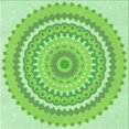 thumbnail image 1 of Ahgly Tapis d'Intérieur Lavable en Machine Carré Vert Jade, 6 Pieds Carré, 1 of 7