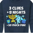 thumbnail image 3 of Blue's Clues & You! - 3 Clues 8 Nights Holiday - Toddler And Youth Crewneck Fleece Sweatshirt, 3 of 5