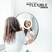 My Flexible Mirror 10x Magnification 7” Make Up Round Vanity Flexible Mirror for Home, Bathroom use with Super Strong Suction Cups As Seen On TV