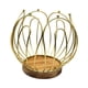 thumbnail image 4 of Cesta para cápsulas de café con forma de capullo de flor compacta para almacenar cápsulas de café Oro, 4 of 9