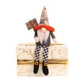 thumbnail image 1 of Happy Halloween Gnome for Doll Long Leg Witch Hat Spider Ghost Toy Ornament for Home Festival Party Dining Table Decorat, 1 of 5
