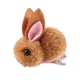 thumbnail image 2 of Pinza para el pelo de conejito de dibujos animados, horquilla de conejo de peluche suave hecha a mano, Mini pinza para el pelo multiusos para niños, 2 of 10
