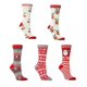thumbnail image 1 of Wa 5 Pares De Medias Navideñas Para Hombre Y Mujer, 1 of 6