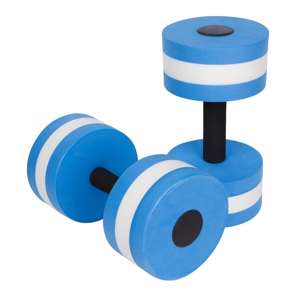 Fstcrt Water Weights for Pool Exercise Set，Aquatic Dumbbells 2PCS Water Aerobic Exercise PE Dumbbell Pool Resistance,Water Aqua Fitness Barbells Hand Bar Exercises Equipment for Weight Loss 