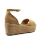 thumbnail image 3 of Sandalias con plataforma Exterior Gamuza Color Café Para Mujer De RBCOLLECTION, 3 of 3