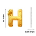 thumbnail image 3 of Fwttom 26 Alphabet Series 2D Acrylic Backpack Car Pendant Decoration Ornament, 3 of 7