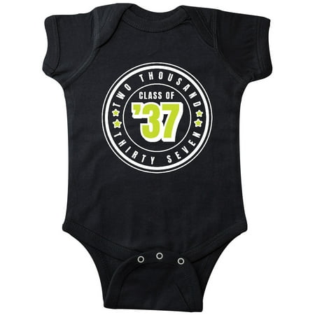 

Inktastic Class of 2037 in White Circle with Stars Gift Baby Boy or Baby Girl Bodysuit
