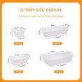 thumbnail image 7 of Trotianingyu 25 PCS Plastic Drawer Organizers Set,4-Size Drawer Organizer Trays for Makeup, Kitchen & Office, 7 of 7