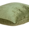 thumbnail image 4 of Parkland Collection Sphene Olive Solid Decorative Throw Pillow, 20 x 20 Cotton Blend Square Pillow, 4 of 5