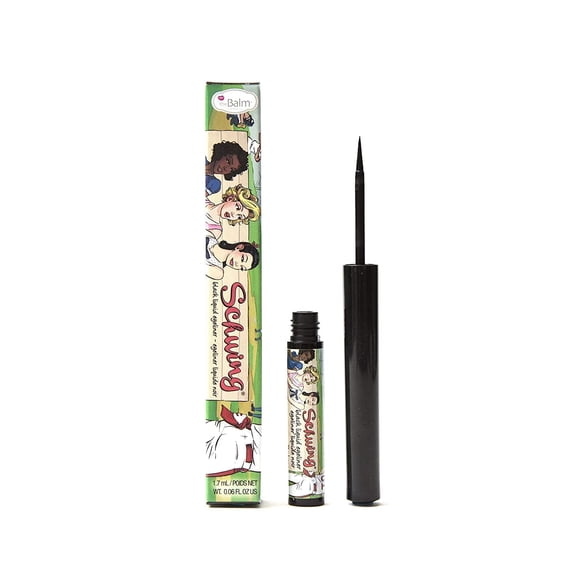 theBalm Traceur Liquide Schwing, Noir, 0,5 fl oz