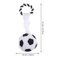 thumbnail image 2 of LEORX Pet Interactive Toy Squeaky Dog Toy Multi Cotton Rope Bite Resistance 1Pcs, 2 of 4