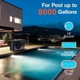 thumbnail image 3 of LTMATE Smart Inverter Pool Heat Pump, 30000BTU, WiFi Enabled, Corrosion-Resistant Titanium for Saltwater Pools, 3 of 10