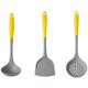 thumbnail image 1 of GOOHOCHY juego de espátula de silicona práctica, colador de silicona, cuchara de silicona, utensilio para el hogar, 1 of 8