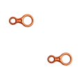 thumbnail image 2 of Soidarity Equipo de escalada Descensor Accesorio de seguridad Accesorios descendentes Profesional Simple Equipo de escalada en roca en forma de 8 Naranja 2piezas, 2 of 6
