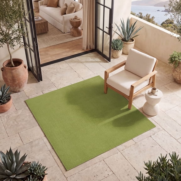 Nourison Essentials Blue Green Area Rug