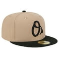 thumbnail image 3 of Men's New Era Khaki Baltimore Orioles 59FIFTY Fitted Hat, 3 of 6