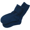 thumbnail image 2 of Meso Boy's 4 Pairs Pack Wool Socks Plain Color Size 0M-1Y Blue, Grey, Navy, Beige, 2 of 2
