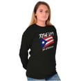 thumbnail image 4 of Rise Up Puerto Rican Pride Se Levanta Long Sleeve TShirt Men Women Brisco Brands S, 4 of 5