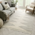 thumbnail image 1 of Well Woven Zella Grey Tribal Diamond Medallion Runner Rug 3x10 (2'7" x 9'3"), 1 of 7