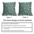 thumbnail image 6 of Fall Pillow Covers 18x18 Set of 2 Balck Pumpkin Autumn Themed Thanksgiving Harvest Print Decorative Throw Pillows Outdoor Pillowcase Farmhouse Linen Cushion Case Decor for Sofa Couch Bed, 6 of 6