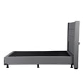 thumbnail image 4 of Base Cama Matrimonial + Cabecera Lugo DICASA Gris, 4 of 8