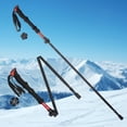 thumbnail image 2 of Bastón de trekking plegable de 4 secciones Bastones de senderismo ajustables para hombres y mujeres, 2 of 9