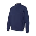 thumbnail image 1 of Fruit of the Loom Mens Sofspun Quarter-Zip Sweatshirt, 1 of 3