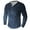 Gray#3, variant on Full Reduction Offer LEBONYARD Crew Neck Henley Men Shirts Long Sleeve,Men's Printing Button Casual Long Sleeve Round-Neck Blouses Shirts Gray S