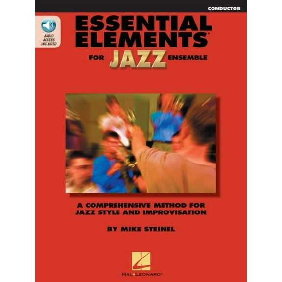 Essential Elements for Jazz Ensemble - Conductor (Book/Online Audio), (Spiral-Bound)