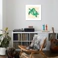 thumbnail image 3 of Art.com Sea Turtle Art Print by Sara Berrenson, 30" x 30", 3 of 3