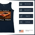 thumbnail image 6 of 70s American Muscle Car Women's Tank Top Vintage Classic Retro V8 Beast, 6 of 7