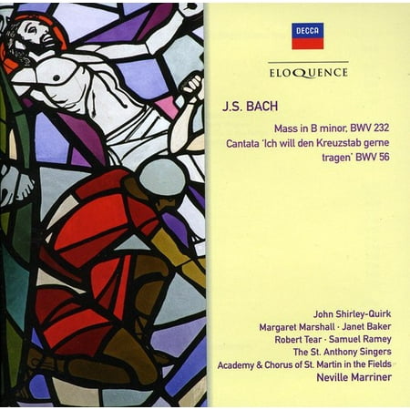 Bach J.S: Mass in B minor / Cantata BWV 56 (CD) (Mass In B Minor Best Recording)