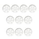 thumbnail image 2 of 10 platillos para plantas con borde ondulado, resistentes, para recoger el agua de lluvia, ideales para parques, jardines y balcones. Blanco, 2 of 8
