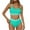 Green, variant on Youyipin womens swimsuits 2 piece High Waisted Tummy Control Ribbed Bikini Crop Top Brazilian Swimsuit Set swim suits for women 2025