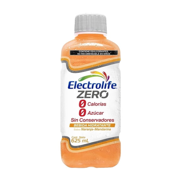 Bebida rehidratante Electrolife Zero naranja - mandarina 625 ml