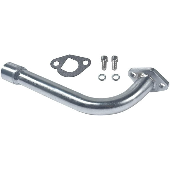 Exhaust Pipe With Female Thread For Predator 196cc GX200 Go Kart