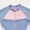 thumbnail image 6 of Tiijoy Little Girls Swim Dress Short Sleeve Rash Guard One-Piece Swimsuit Bathing Suit, 6 of 8