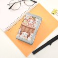 thumbnail image 7 of JIALIOU Nylon Trifold Card Wallet with ID Window Zipper Pocket for Men Women Teen Cute Pigs and Fruits, 7 of 7