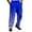 Blue, variant on KAOOCXU Simple Trousers For Men Solid Color Casual Suit Pants Button Down Sweatpants With Pockets Suitable For Various Occasions